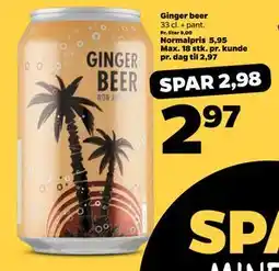 Netto Ginger beer tilbud