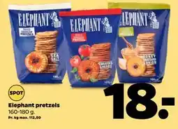 Netto Elephant pretzels tilbud