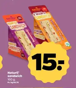 Netto Naturli' sandwich tilbud