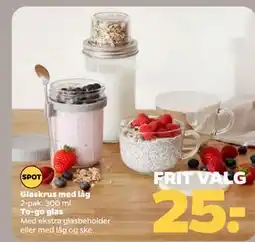 Netto Glaskrus med låg tilbud