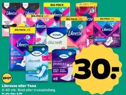 Netto Libresse eller Tena tilbud