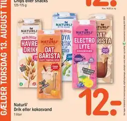 REMA 1000 Naturli' Drik eller kokosvand tilbud