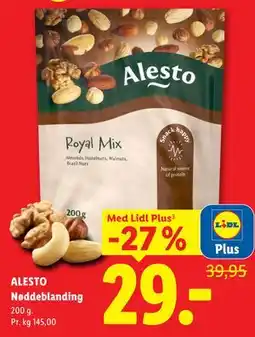 Lidl ALESTO Nøddeblanding, App-pris tilbud