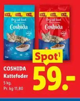 Lidl COSHIDA Kattefoder tilbud