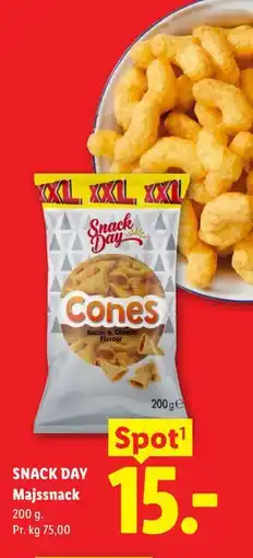 Lidl SNACK DAY Majssnack tilbud