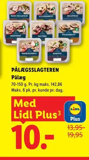 PÅLÆGSSLAGTEREN Pålæg, App-pris