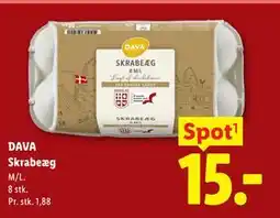 Lidl DAVA Skrabeæg tilbud