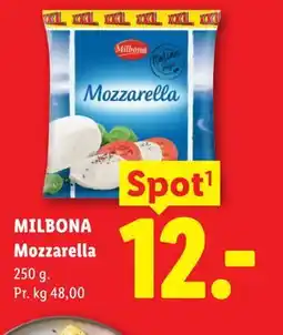 Lidl MILBONA Mozzarella tilbud