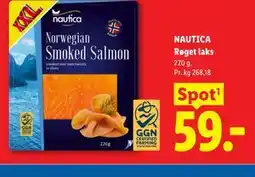 Lidl NAUTICA Røget laks tilbud