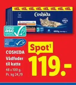 Lidl COSHIDA Vådfoder til katte tilbud