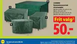 Lidl LIVARNO Beskyttelsesovertræk til havemøbler tilbud