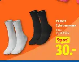 Lidl CRIVIT Cykelstrømper tilbud