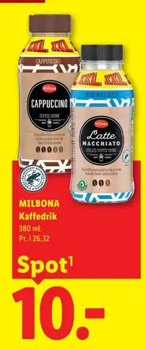 Lidl MILBONA Kaffedrik tilbud