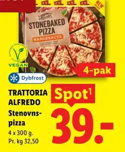 Lidl TRATTORIA ALFREDO Stenovnspizza tilbud