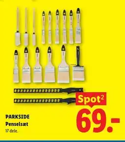 Lidl PARKSIDE Penselsæt tilbud
