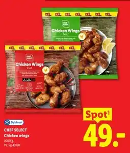 Lidl CHEF SELECT Chicken wings tilbud