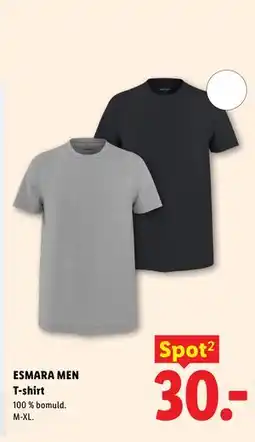 Lidl ESMARA MEN T-shirt tilbud