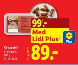 Lidl Cevapcici tilbud