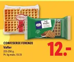Lidl CONFISERIE FIRENZE Vafler tilbud