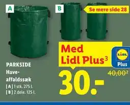 Lidl PARKSIDE Haveaffaldssæk, App-pris tilbud