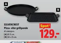 Lidl SILVERCREST Pizza- eller grillpande tilbud