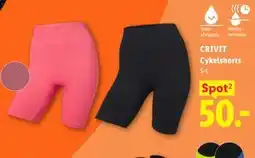 Lidl CRIVIT Cykelshorts tilbud