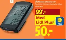 Lidl CRIVIT Kabelløs cykelcomputer tilbud
