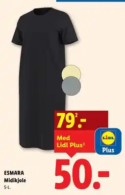 Lidl ESMARA Midikjole tilbud