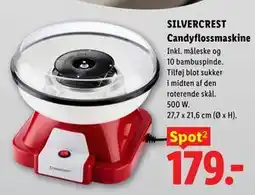 Lidl SILVERCREST Candyflossmaskine tilbud