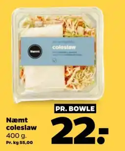 Netto Næmt coleslaw tilbud