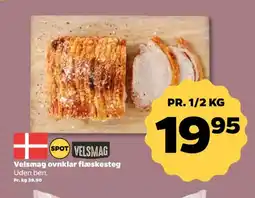 Netto Velsmag ovnklar flæskesteg tilbud