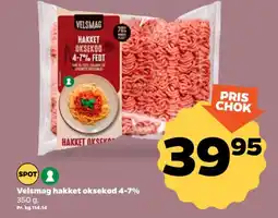 Netto Velsmag hakket oksekød 4-7% tilbud
