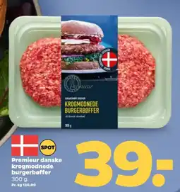 Netto Premieur danske krogmodnede burgerbøffer tilbud