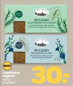 Netto Løgismose rugkiks tilbud