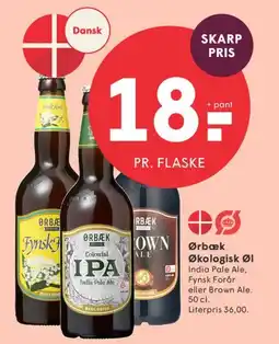 SPAR Ørbæk Økologisk Øl tilbud