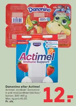 SPAR Danonino eller Actimel tilbud
