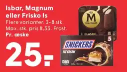 SPAR Isbar, Magnum eller Frisko is tilbud