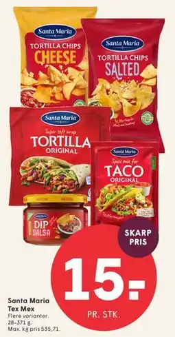 SPAR Santa Maria Tex Mex tilbud