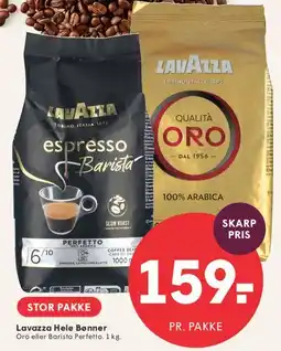 SPAR Lavazza Hele Bønner tilbud