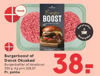 SPAR BurgerBOOST af Dansk Oksekød tilbud