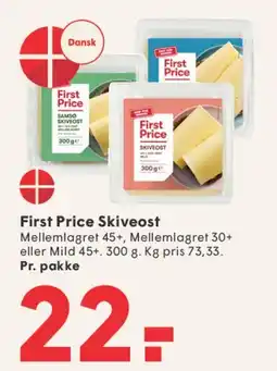 SPAR First Price Skiveost tilbud