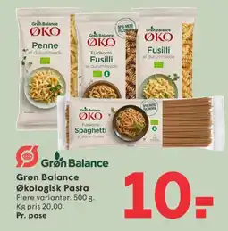 SPAR Grøn Balance Økologisk Pasta tilbud