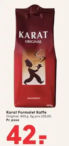 SPAR Karat Formalet Kaffe tilbud