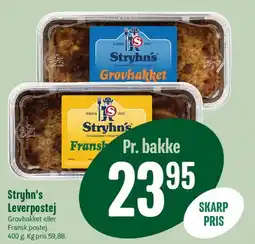 Min Købmand Stryhn's Leverpostej tilbud
