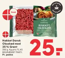 SPAR Hakket Dansk Oksekød tilbud