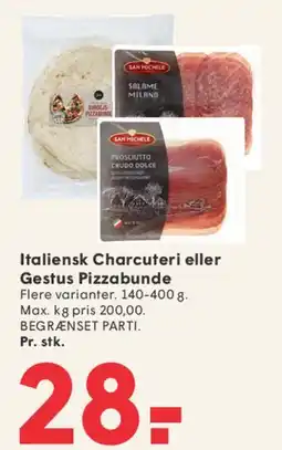 SPAR Italiensk Charcuteri eller Gestus Pizzabunde tilbud