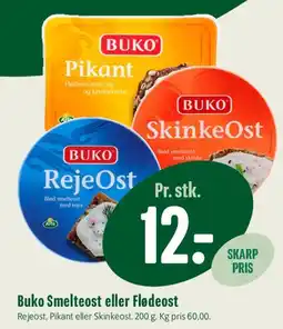 Min Købmand Buko Smelteost eller Flødeost tilbud