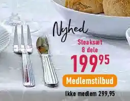 Imerco Steaksæt 8 dele tilbud