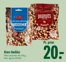 Min Købmand Kims Nødder tilbud