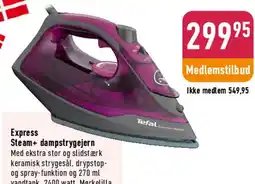 Imerco Express Steam+ dampstrygejern tilbud